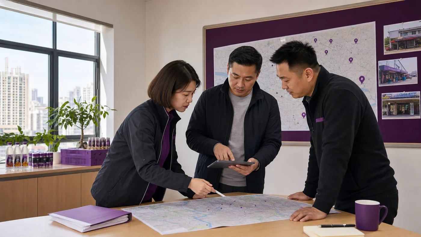 区域运营团队规划本地市场网络